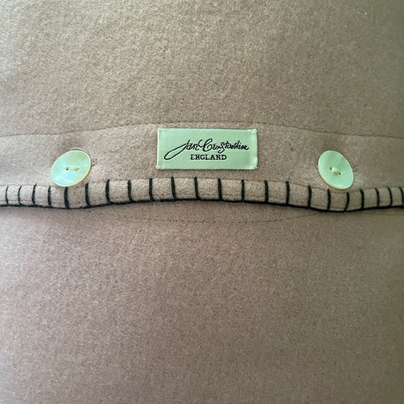 Jan Constantine Handmade Felt Tiger & Palm Tree Decor Pillow Made in England - Picture 8 of 11